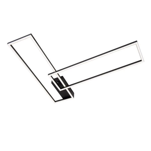 Lucide ARIANNE - Flush ceiling light - LED - CCT - 1x23W 2700K/4000K - Black - detail 1